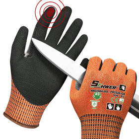 Schwer ProGuard glove front view showing top-level protection for tough jobs.