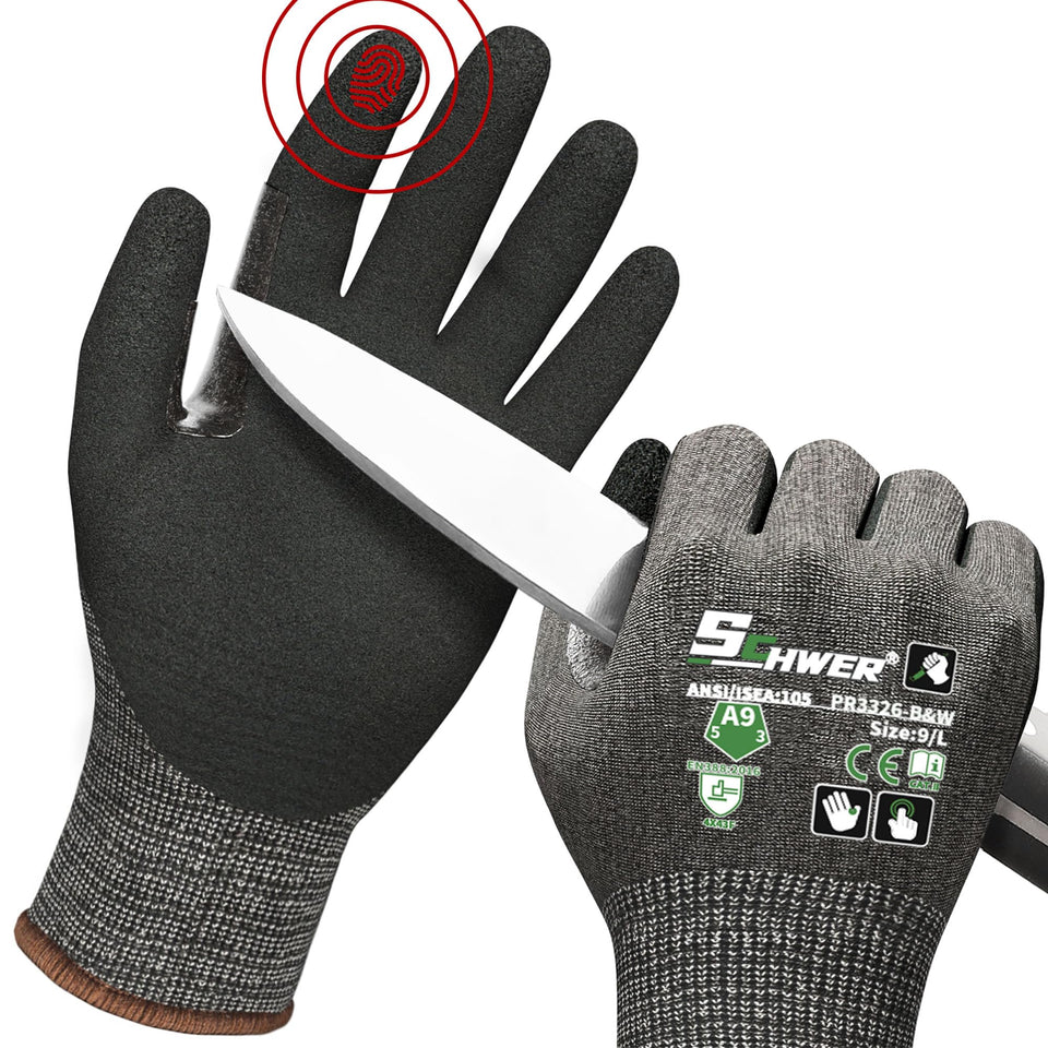 Schwer ProGuard gloves front view demonstrate extreme protection for demanding tasks.