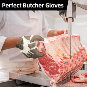 Schwer ProGuard-X A9 in action for meat and fish prep