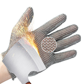 Schwer ProGuard-X A9 front view shows protective metal mesh for safer slicing