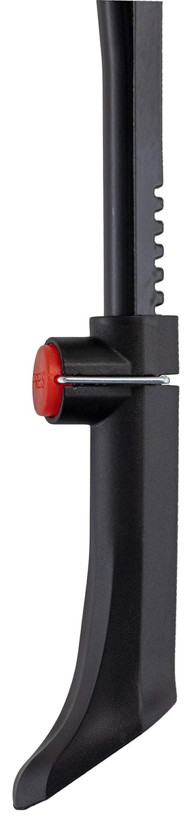 Schwinn anti-slip foot pad enhances bike stability.