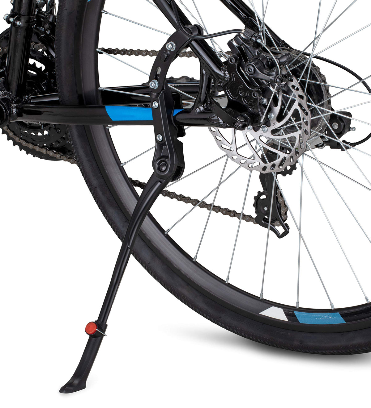 Schwinn tool-free height adjustment simplifies setup and storage.