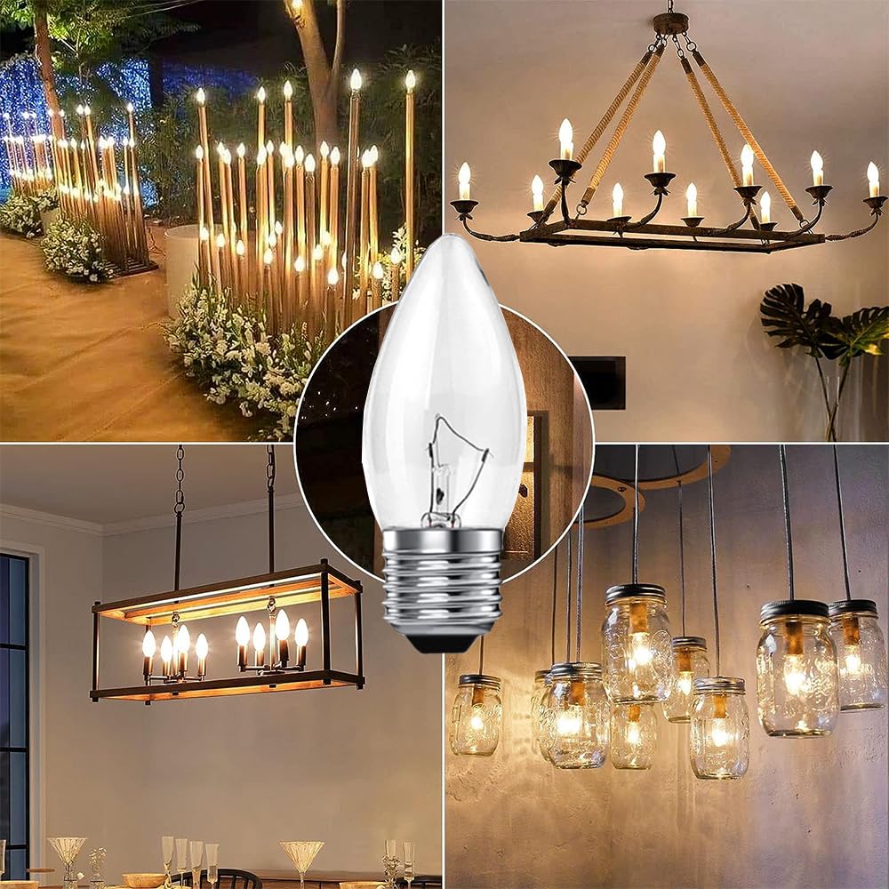 SCOMX torpedo bulb at 2700K warm white for cozy ambiance