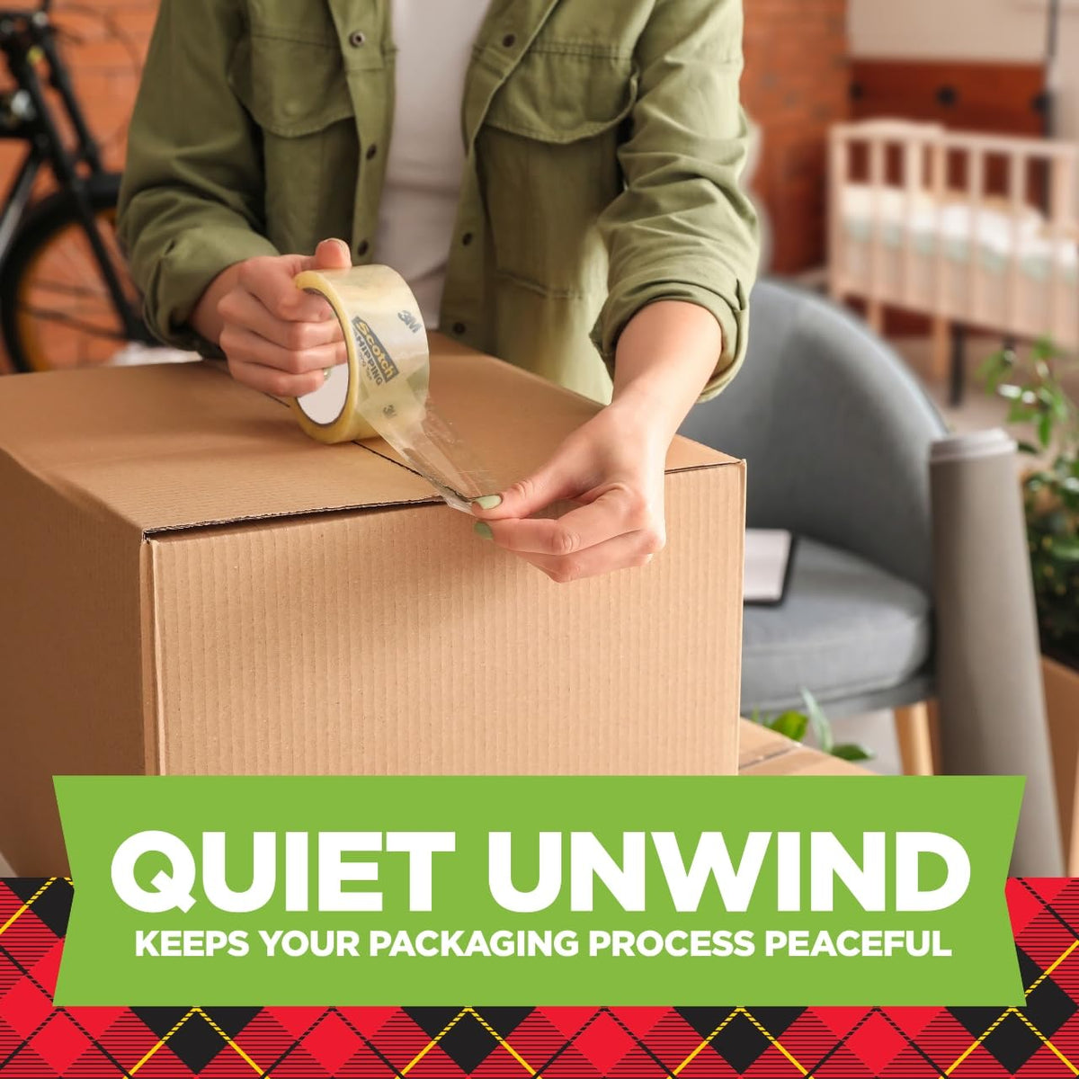 Scotch-brand packaging protection helps ensure secure seals.