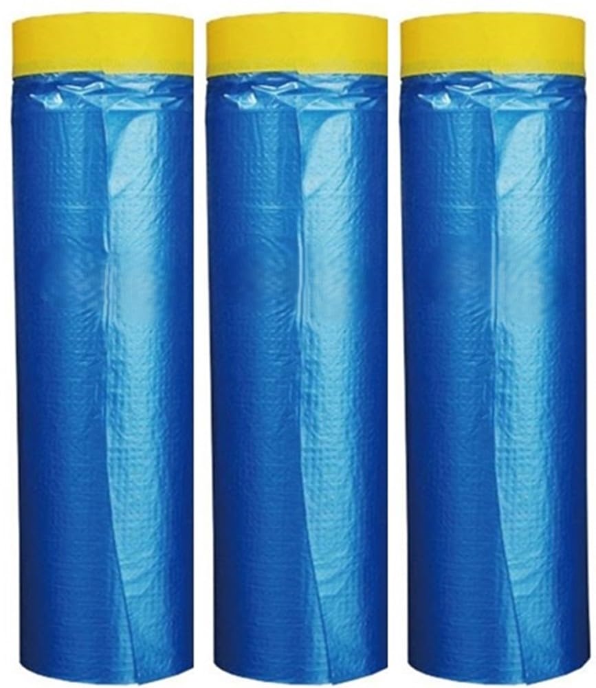 Scotch Brands edge-lock protector masking film for sharp paint lines and clean edges.