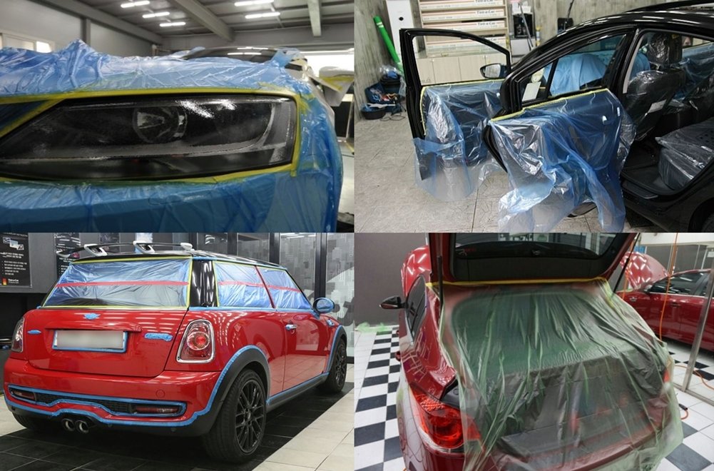 Scotch Brands 65-foot masking film offering long coverage for large tasks.