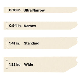 Scotch Painter's Tape 60.1-yard length supports large masking tasks.