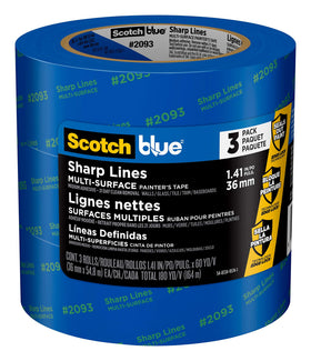 ScotchBlue Sharp Lines tape roll close-up for precise masking