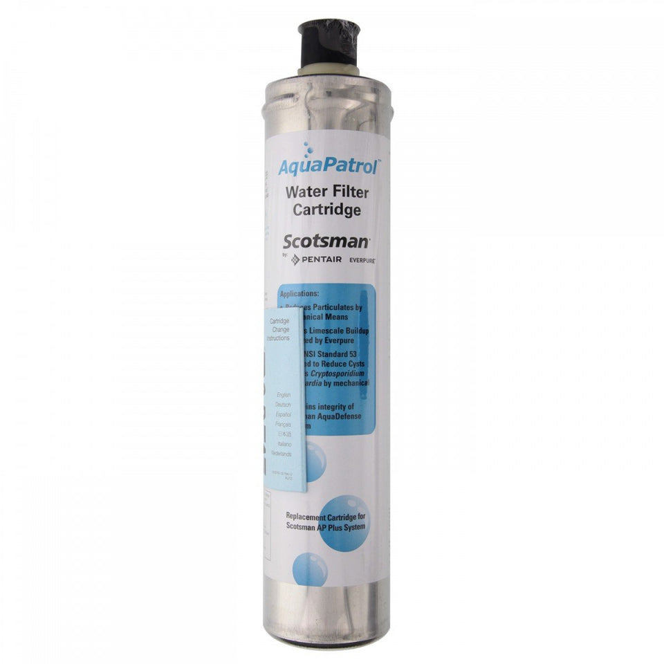 Scotsman AquaPatrol Plus filter packaging for easy replacement.