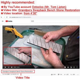 SCOTTCHEN Diamond Flattening Stone wet or dry use in workshop.