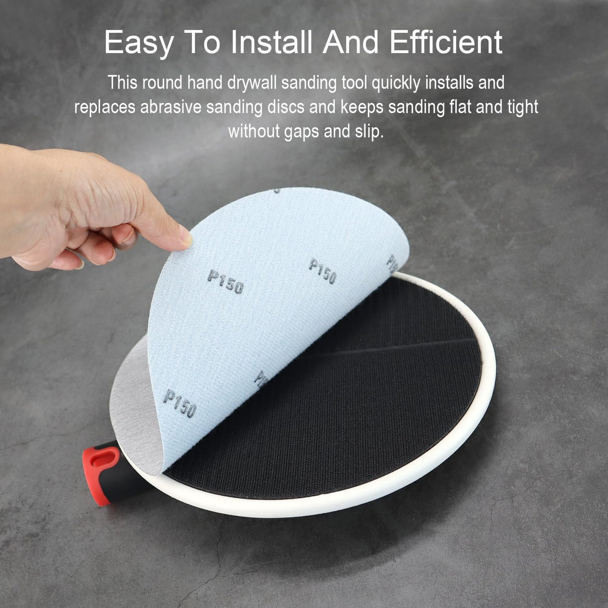SCOTTCHEN durable PP handle and protective buffer prevent wall damage