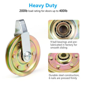 scottchen PRO 4-pulleys and 2-clevis forks kit for versatile setups