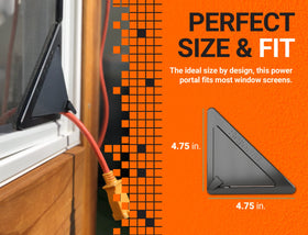 ScreenLet easy clip installation on either side of a screen.