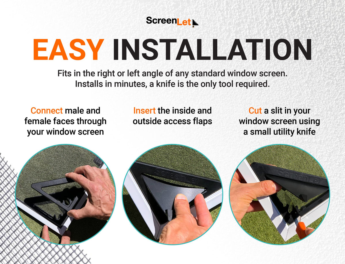 ScreenLet RV use enables outdoor devices while traveling.