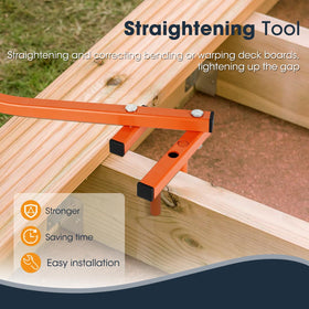 SDSNTE 10ga steel forging handles heavy prying for tough decks.