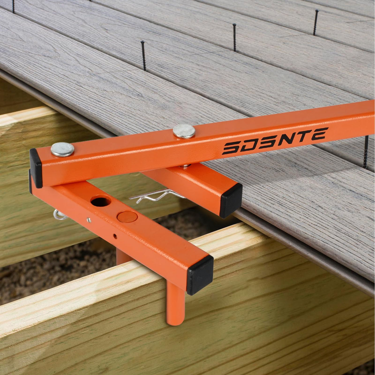 SDSNTE orange tool for high visibility and easy site spotting.