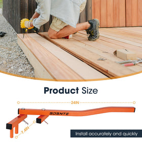 SDSNTE time-saving deck tool speeds installation and removal tasks.