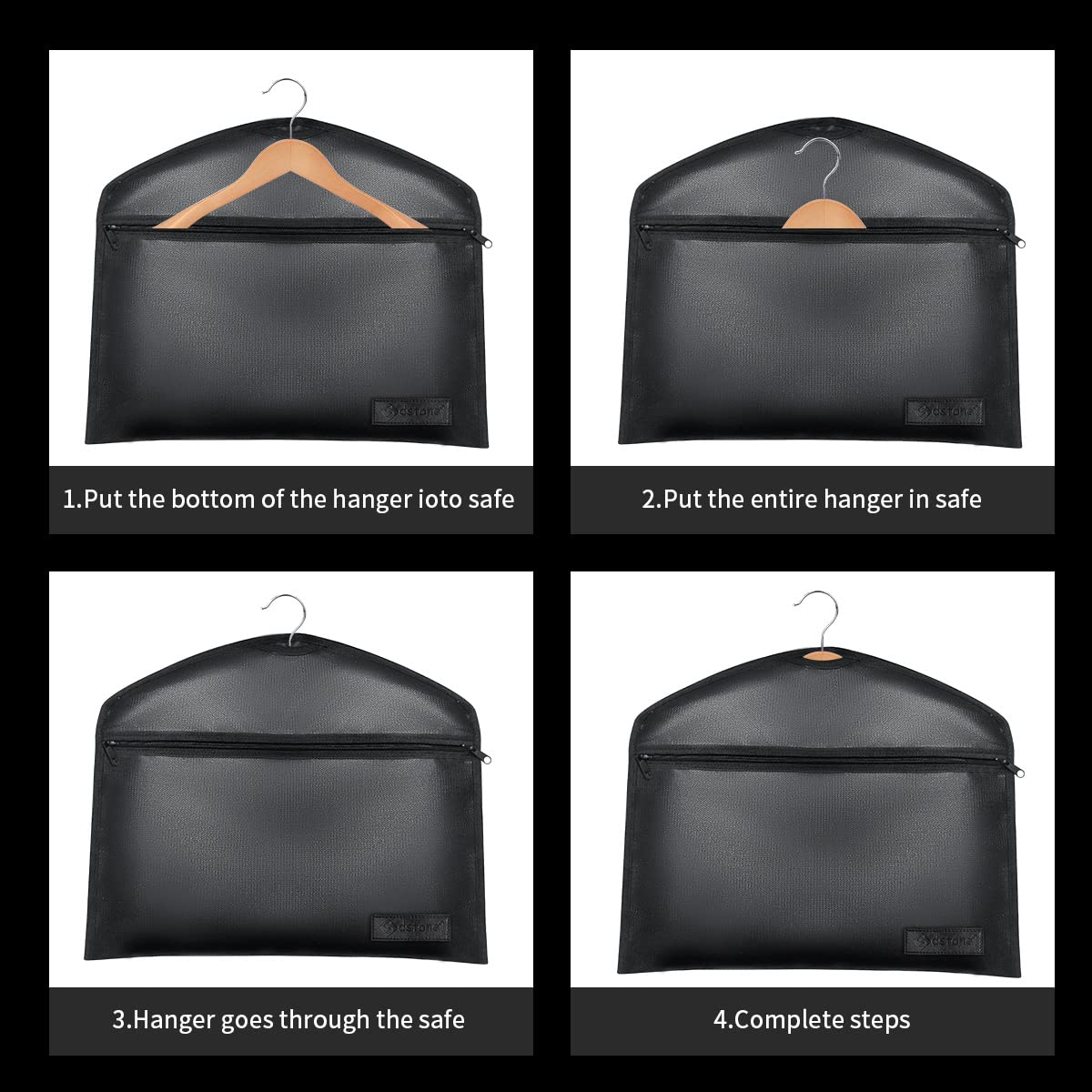 Sdstone hanger hidden compartment design camouflages valuables in plain sight.