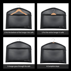 Sdstone hanger hidden compartment design camouflages valuables in plain sight.