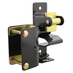 SDSWWFFFWWW one-way latch front view secures livestock in pastures.