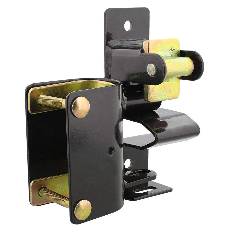 SDSWWFFFWWW one-way latch front view secures livestock in pastures.