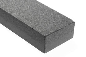 SE SS72BK 8-inch whetstone 120-grit side ready to remove burrs.