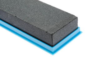 SE SS72BK 8-inch whetstone with blue storage case keeps tools organized.