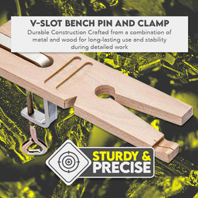 SE wooden-handle saw frame offers comfortable grip during long sessions.