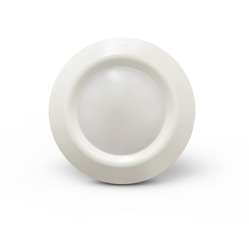 Sea Gull Lighting Traverse Lyte white recessed fixture ideal for flexible ceiling retrofits.