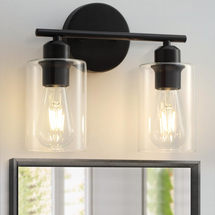 SEABLE 2-light vanity light over mirror for balanced bathroom illumination