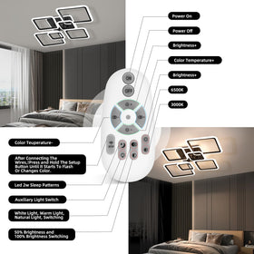 SEABLE 130W output provides strong brightness for living and dining areas.