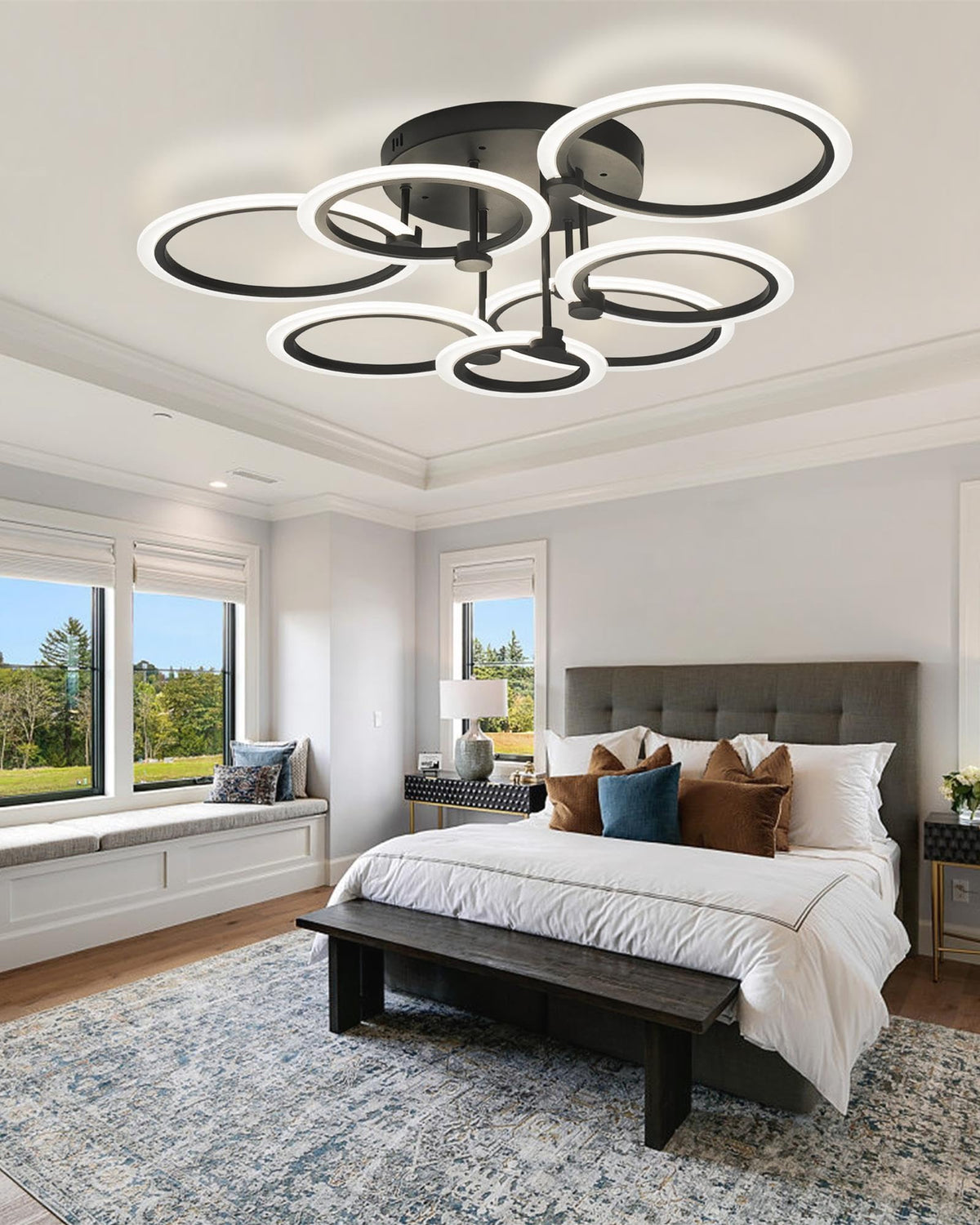 SEABLE remote control operation for easy dimming and color temperature.