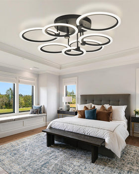 SEABLE remote control operation for easy dimming and color temperature.