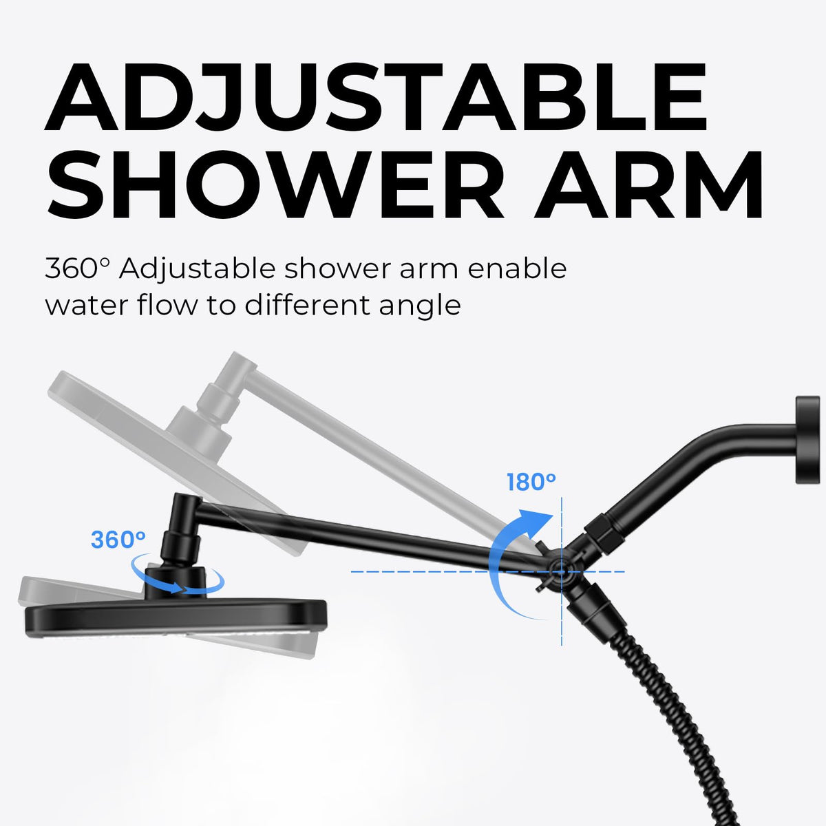 SeaCity anti-clog silicone nozzles maintain strong water flow