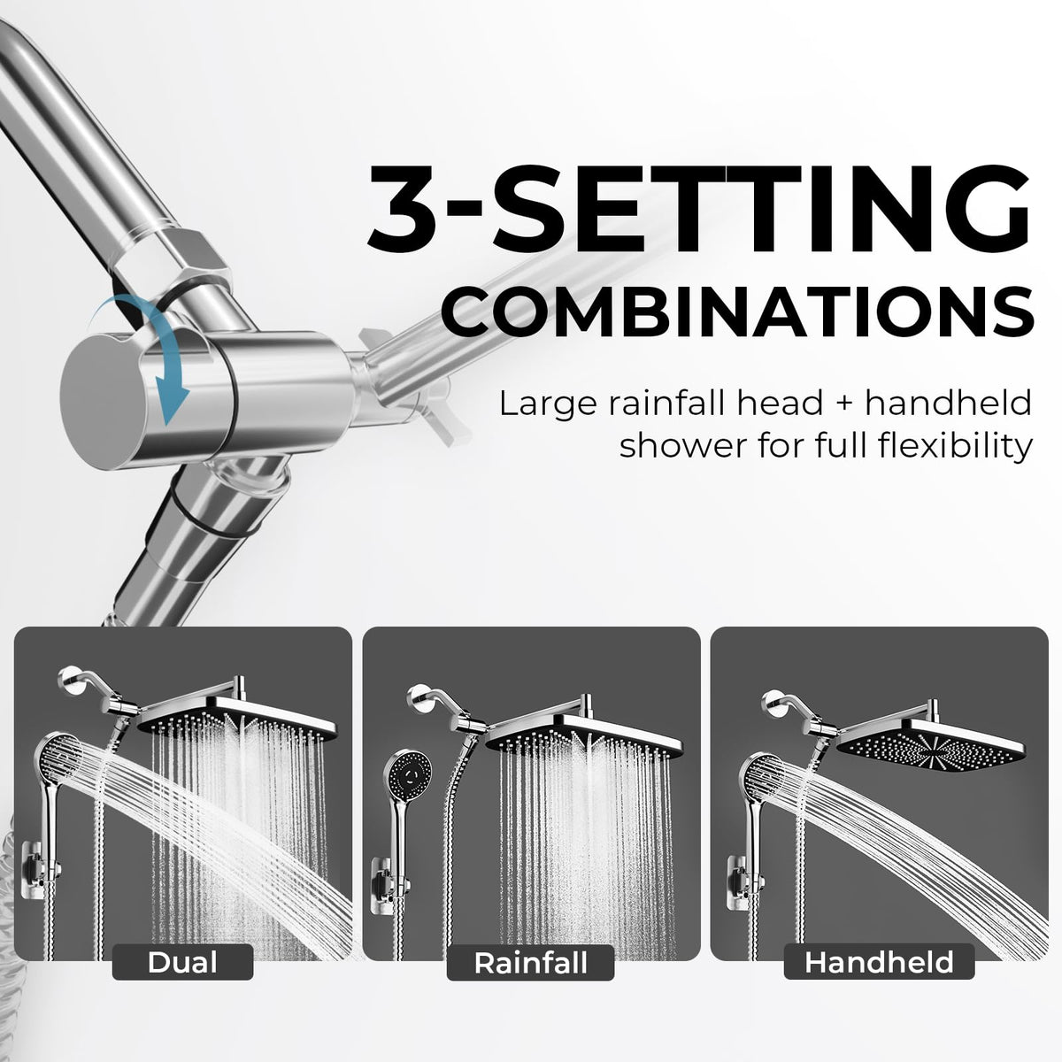 SeaCity swivel connector enables smooth directional adjustments for comfort.