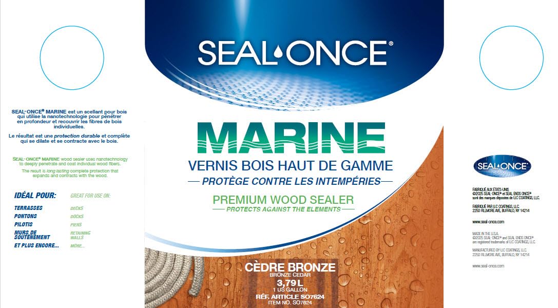 Seal-Once Marine Premium Wood Sealer outdoor furniture in use demonstrates durable protection.