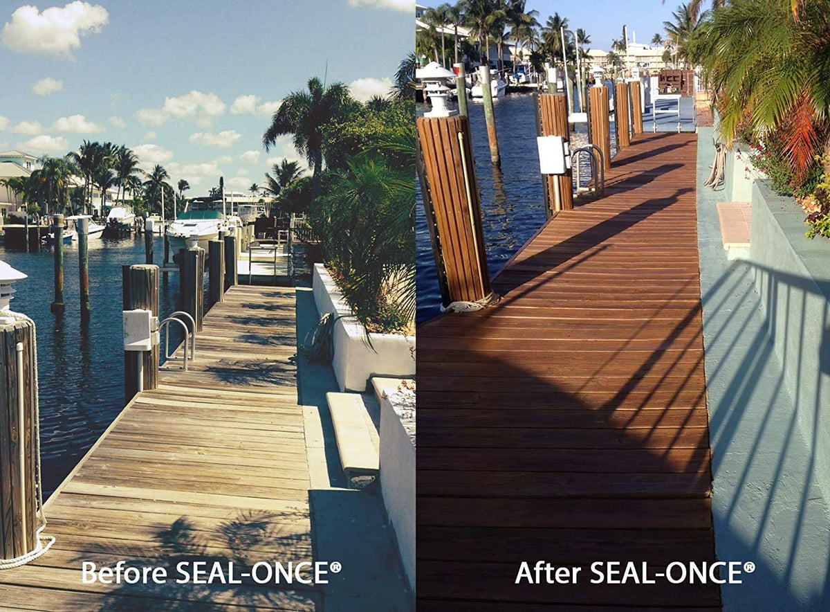 Seal-Once Nano+Poly finish ages naturally with minimal maintenance