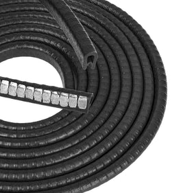 Seal Rubber Edge Trim Black small 20 ft protecting metal edges from scratches