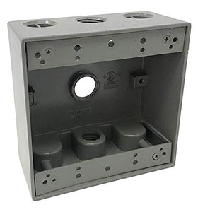 Sealproof bubble cover with multi-configuration design for flexible wiring.