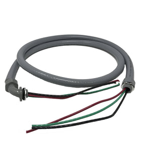 Sealproof Power Whip Assembly close-up highlighting UL components for reliable connections.