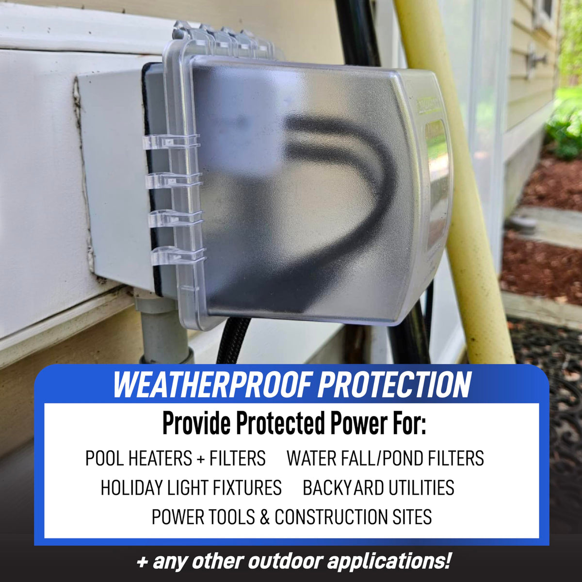 Sealproof UL Extra Duty outdoor unit designed for wet locations and durable use.