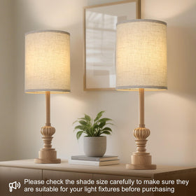 Spider fitter shade securely attaches to compatible lamps.