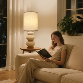 Ideal upgrade for bedside lamps and living room fixtures.