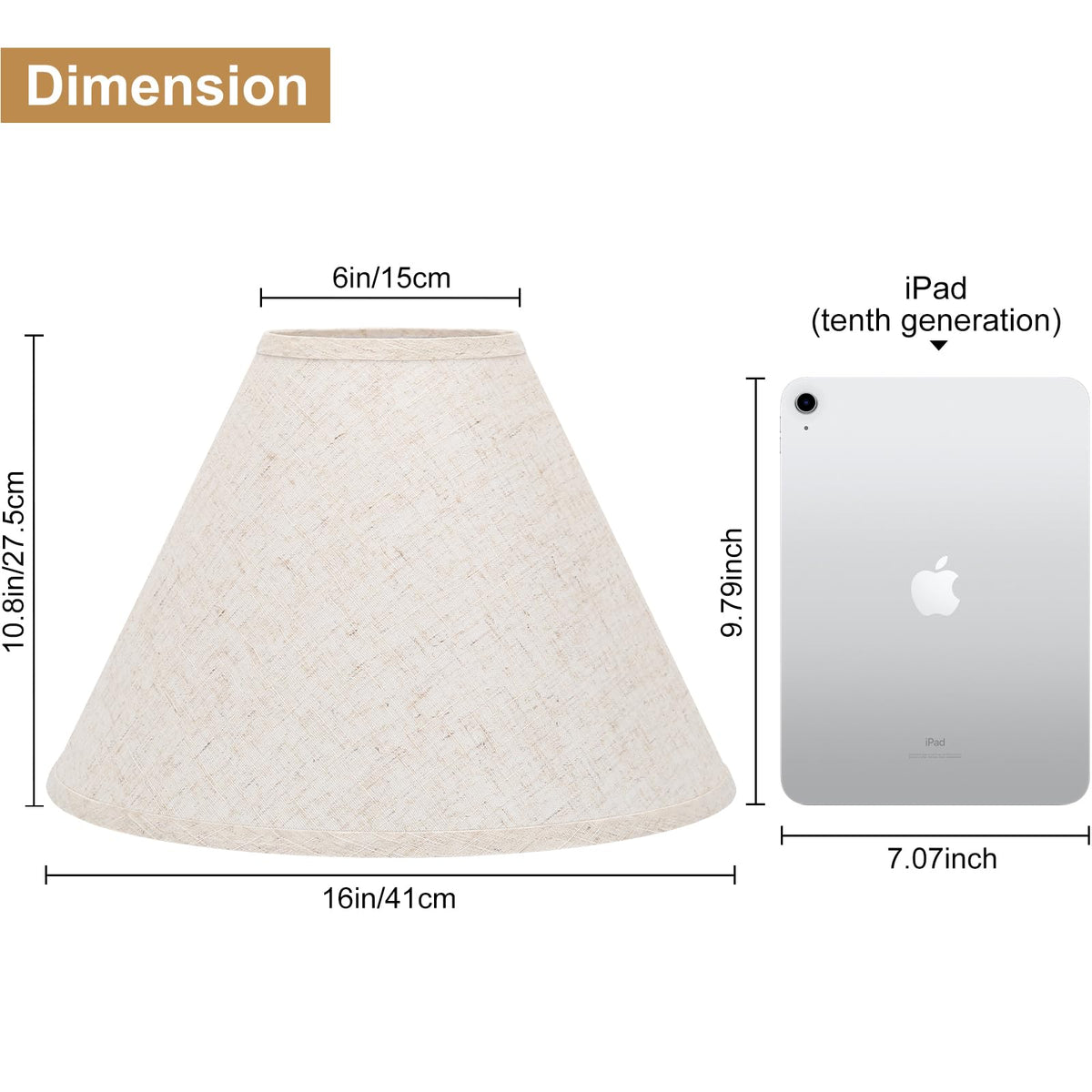 Seaside Village Empire lamp shade diffuses light for soft ambient glow
