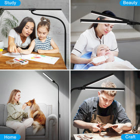 Seaside Village lamp compatible with smart outlets for convenient control.