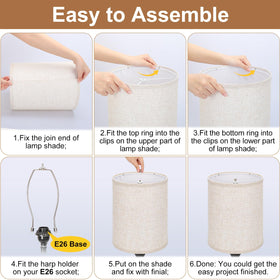 Easy setup in minutes without tools.