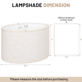 Seaside Village oval lamp shade on table lamp enhances modern style