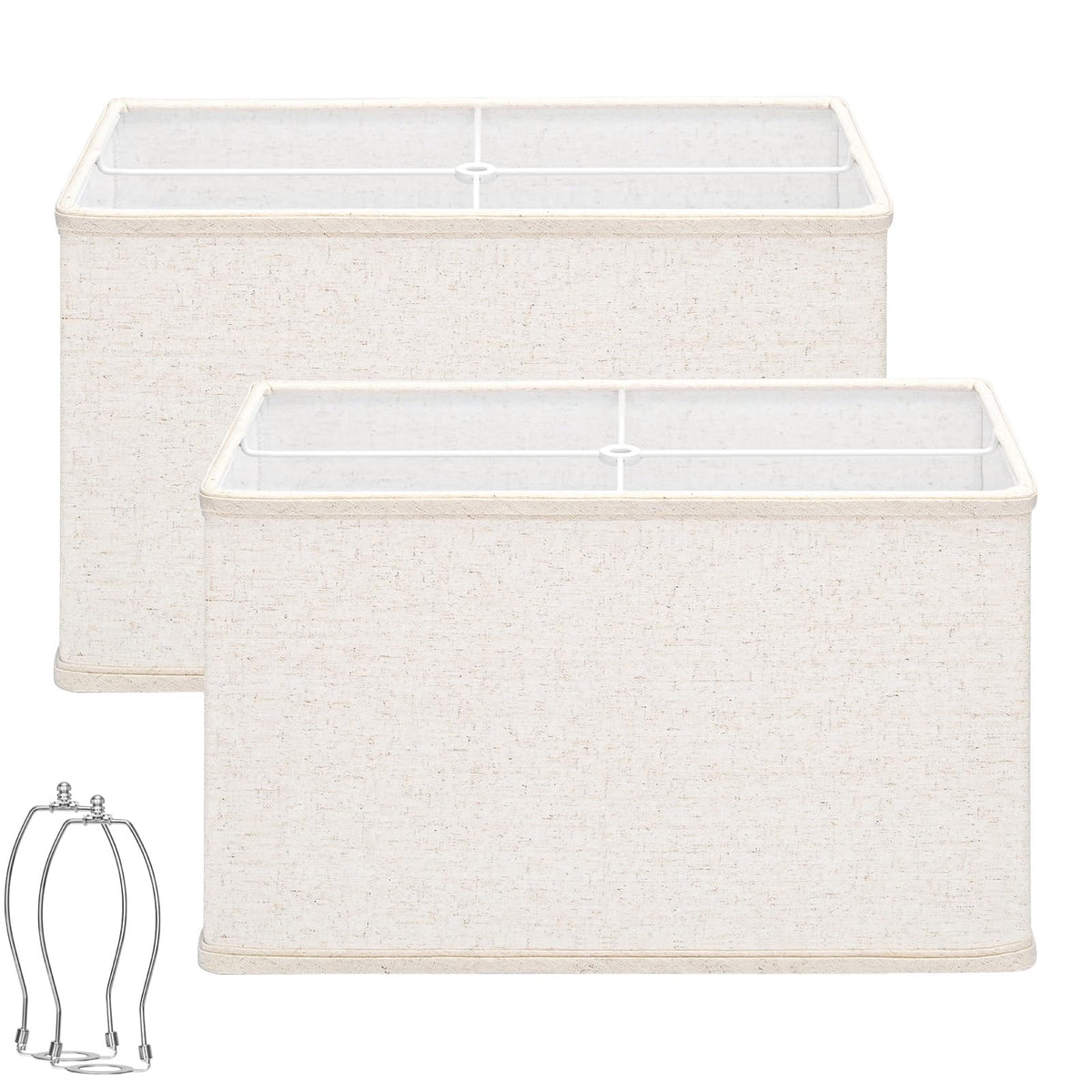 Seaside Village Rectangle Lamp Shades 16x8x10 flat-pack for easy delivery and storage