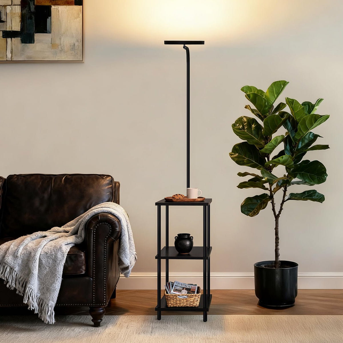 Seaside Village room ambience lighting enhances living space with unified design