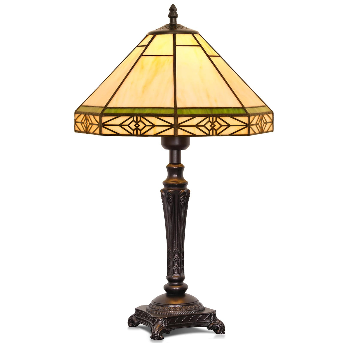 Seaside Village lamp ships with simple assembly and hardware